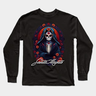 Santa Muerte 01 Long Sleeve T-Shirt